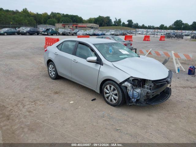  Salvage Toyota Corolla