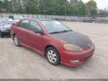  Salvage Toyota Corolla