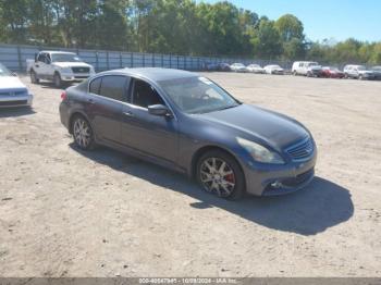  Salvage INFINITI G37x