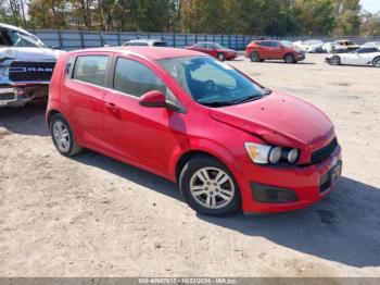  Salvage Chevrolet Sonic