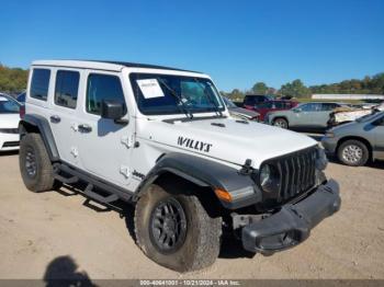  Salvage Jeep Wrangler