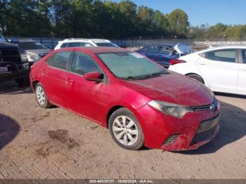  Salvage Toyota Corolla