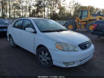  Salvage Toyota Corolla