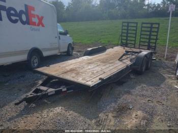  Salvage J Jnt 20ft Tandem Trailer