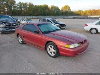  Salvage Ford Mustang