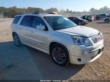  Salvage GMC Acadia