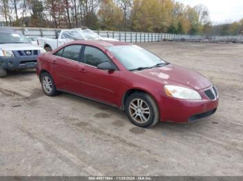  Salvage Pontiac G6