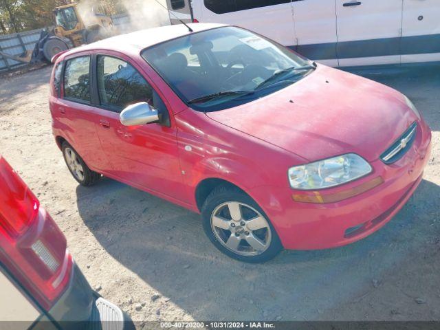  Salvage Chevrolet Aveo 5