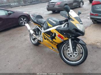  Salvage Suzuki Gsx-r600