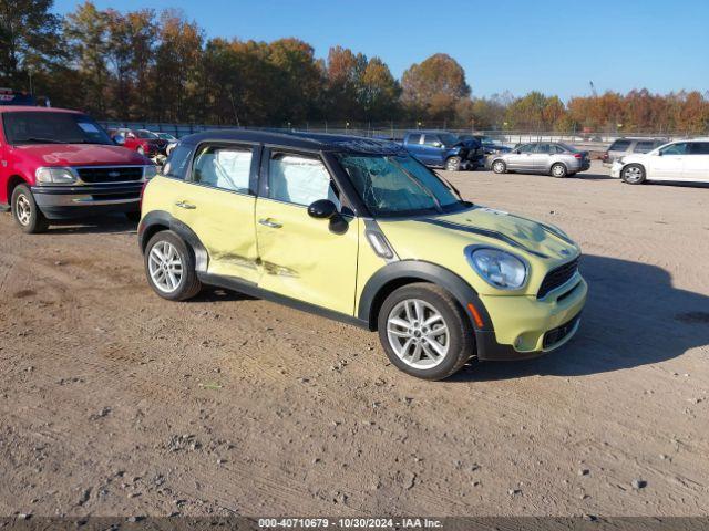  Salvage MINI Cooper S Countryman