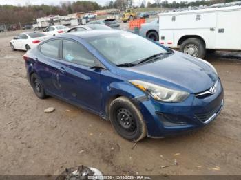  Salvage Hyundai ELANTRA