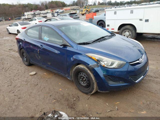  Salvage Hyundai ELANTRA