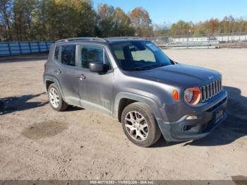  Salvage Jeep Renegade