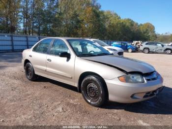  Salvage Chevrolet Cavalier