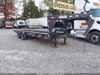  Salvage Wk Machine 36  Gooseneck Trailer