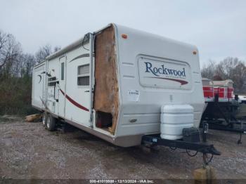  Salvage Rockwood Travel Trlr