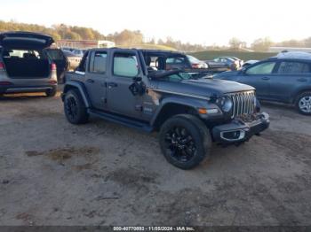  Salvage Jeep Wrangler