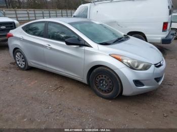  Salvage Hyundai ELANTRA