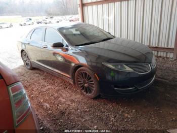  Salvage Lincoln MKZ