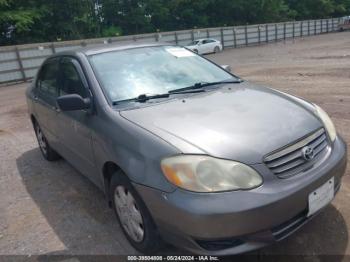  Salvage Toyota Corolla