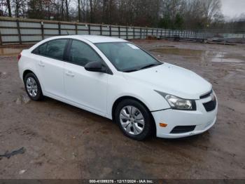  Salvage Chevrolet Cruze