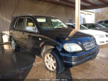  Salvage Mercedes-Benz M-Class