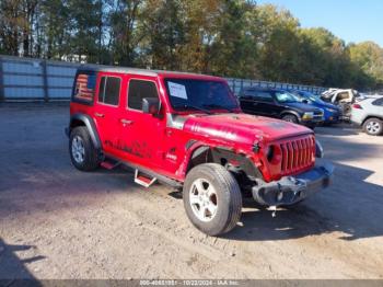  Salvage Jeep Wrangler