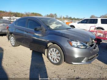  Salvage Nissan Sentra