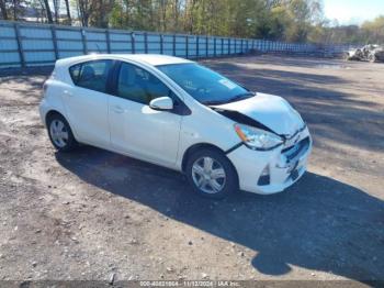  Salvage Toyota Prius c