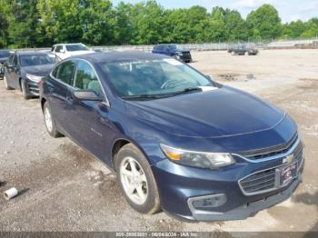  Salvage Chevrolet Malibu