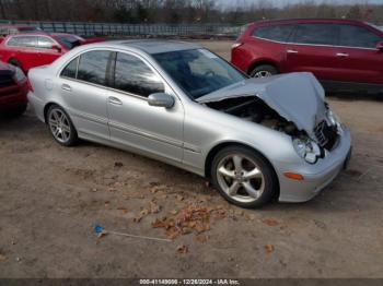  Salvage Mercedes-Benz C-Class