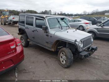  Salvage Jeep Wrangler