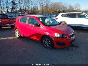  Salvage Chevrolet Sonic