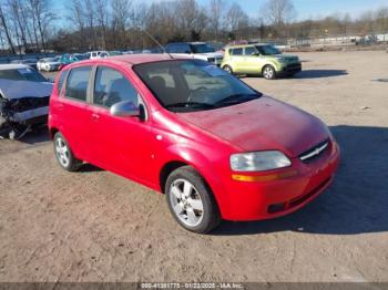  Salvage Chevrolet Aveo 5