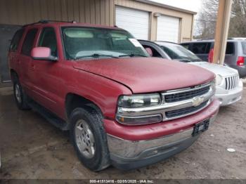  Salvage Chevrolet Tahoe