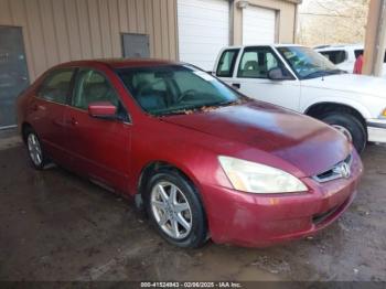  Salvage Honda Accord