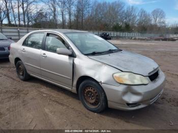  Salvage Toyota Corolla