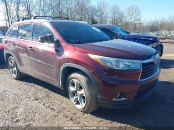  Salvage Toyota Highlander