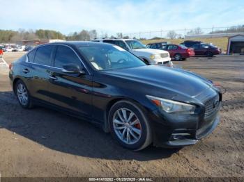  Salvage INFINITI Q50