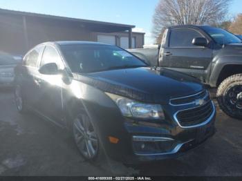  Salvage Chevrolet Cruze