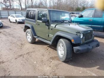  Salvage Jeep Wrangler