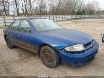  Salvage Chevrolet Cavalier