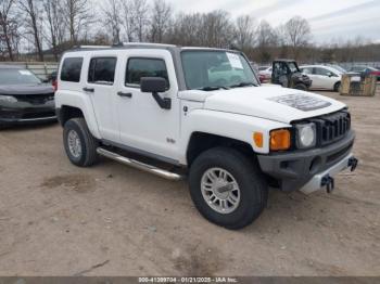  Salvage HUMMER H3 Suv