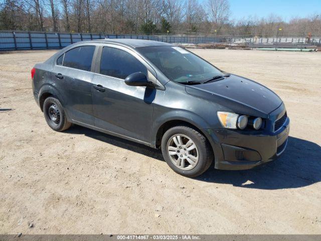  Salvage Chevrolet Sonic