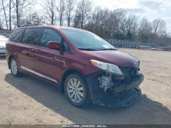  Salvage Toyota Sienna