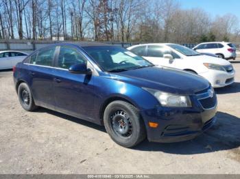  Salvage Chevrolet Cruze