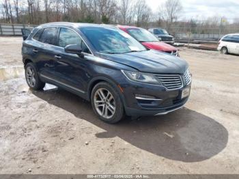  Salvage Lincoln MKC