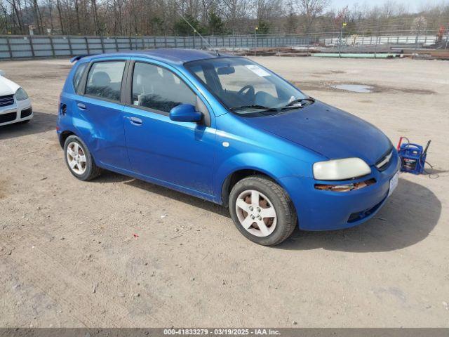  Salvage Chevrolet Aveo