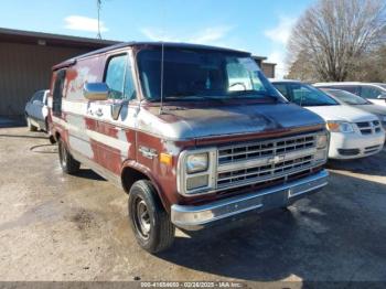  Salvage Chevrolet Van