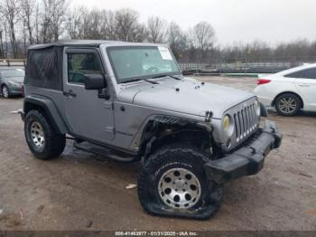  Salvage Jeep Wrangler